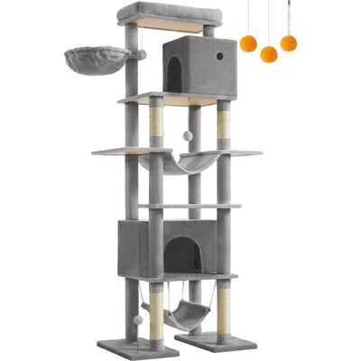 Feandrea - Árbol para gatos XXL - 201 cm - beige - Árbol para gatos Feandrea - Árbol para gatos XXL - 201 cm - beige - Árbol para gatos