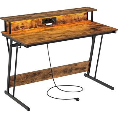 Vasagle - Gaming Desk USB LED - Desk Vasagle - Gaming Desk USB LED - Desk