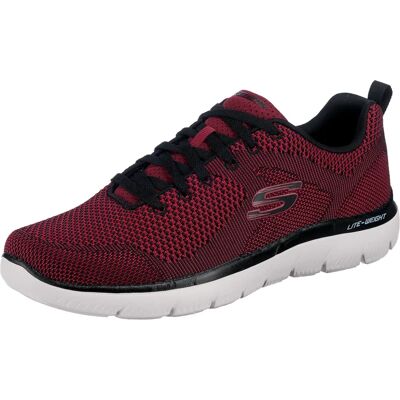 Skechers Herren Rote Summits Brisbane Turnschuhe - Freizeit Sportschuhe Skechers Herren Rote Summits Brisbane Turnschuhe - Freizeit Sportschuhe