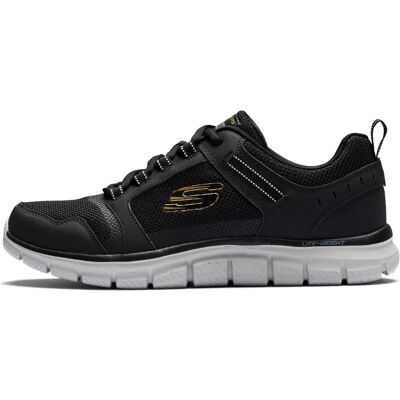 Skechers Chaussures d'entraînement Homme Noir / Or - Publicité Skechers Chaussures d'entraînement Homme Noir / Or - Publicité