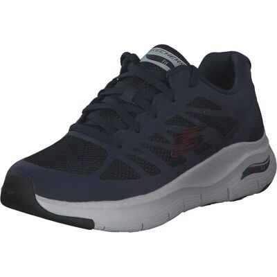Skechers Arch Fit Charge Back - Granatowy - Uniwersalne buty na cały rok Skechers Arch Fit Charge Back - Granatowy - Uniwersalne buty na cały rok