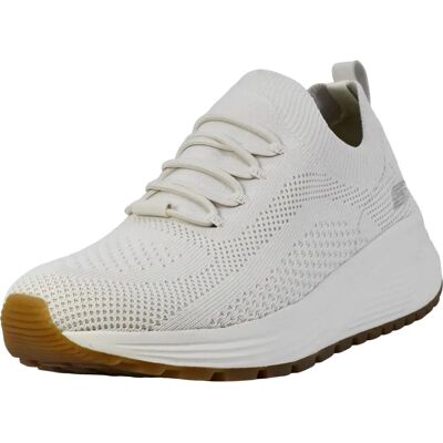Baskets Skechers blanches - Casual, Multisport, talon 1-3cm - Publicité Baskets Skechers blanches - Casual, Multisport, talon 1-3cm - Publicité