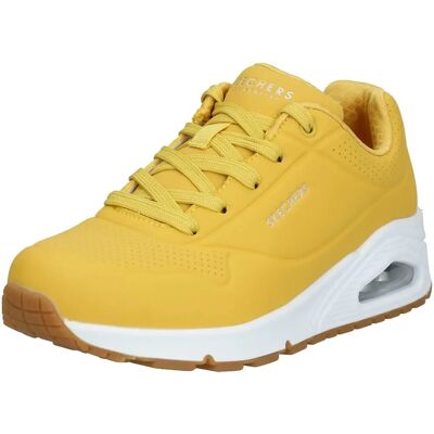 Skechers Unostand ON Air 73690YLW Dam Sneakers - Komfort hela året Skechers Unostand ON Air 73690YLW Dam Sneakers - Komfort hela året