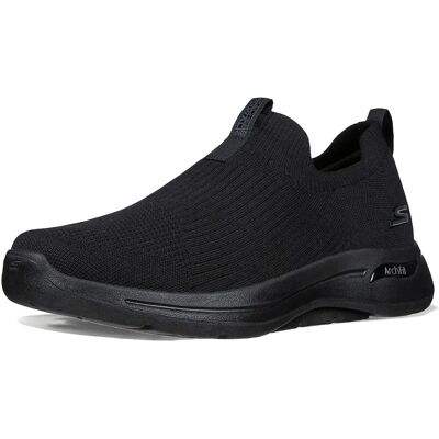 Skechers Modell 216118BBK - Atmungsaktive Mesh-Slip-On-Sneaker Skechers Modell 216118BBK - Atmungsaktive Mesh-Slip-On-Sneaker