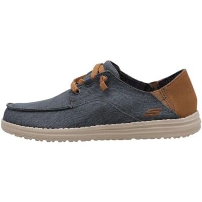 Zapatos Skechers Melson para hombre - Marino, Casual, Lona Zapatos Skechers Melson para hombre - Marino, Casual, Lona