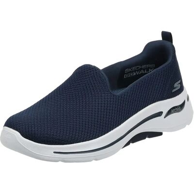 Skechers Women's Performance GO Walk Arch FIT-Grateful Sneaker Navy/W - Sneaker Skechers Women's Performance GO Walk Arch FIT-Grateful Sneaker Navy/W - Sneaker