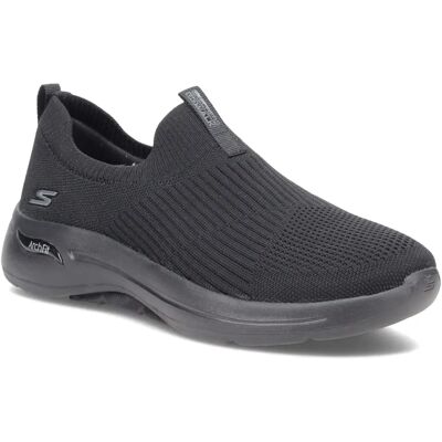 Skechers Women's GO Walk Arch Fit Shoes - Black - Sneakers Skechers Women's GO Walk Arch Fit Shoes - Black - Sneakers