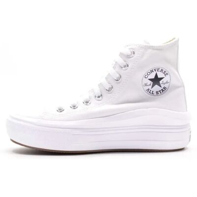 Converse Chuck Taylor All Star Move High Top - white/natural ivory/black (568498C) Converse Chuck Taylor All Star Move High Top - white/natural ivory/black (568498C)