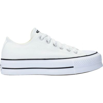 Converse Chuck Taylor All Star Lift Low Top Sneakers - Hvid/Sort - Sko Converse Chuck Taylor All Star Lift Low Top Sneakers - Hvid/Sort - Sko