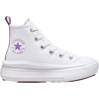 Converse Chuck Taylor All Star Move Platform Zapatos blancos para niños Converse Chuck Taylor All Star Move Platform Zapatos blancos para niños