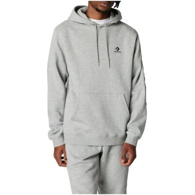 CONVERSE Eingesticktes Stern Chevron Kapuzenpullover - Hoodie CONVERSE Eingesticktes Stern Chevron Kapuzenpullover - Hoodie