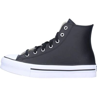 Converse Black Eva Lift Leather Sneakers - Sneakers Converse Black Eva Lift Leather Sneakers - Sneakers