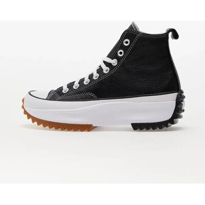 Converse Run Star Hike Bőrből Készült Magas Szárú Cipő - Fekete/Fehér/Gum Converse Run Star Hike Bőrből Készült Magas Szárú Cipő - Fekete/Fehér/Gum