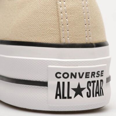 Converse - Chuck Taylor Lift Platform - Oat Milk Beige - US6.5 Converse - Chuck Taylor Lift Platform - Oat Milk Beige - US6.5