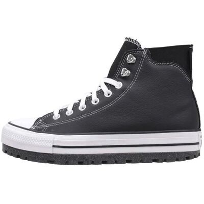 Converse Chuck Taylor All Star City Trek WP Hi-Top - fekete/fehér/ezüst Converse Chuck Taylor All Star City Trek WP Hi-Top - fekete/fehér/ezüst