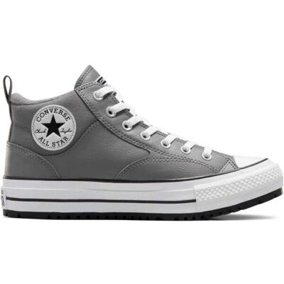 Converse Malden Street Cipő - Csuklómagasság, Szintetikus, Szürke/Fehér - Cipők Converse Malden Street Cipő - Csuklómagasság, Szintetikus, Szürke/Fehér - Cipők