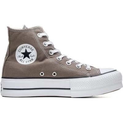 Converse Chuck Taylor All Star Lift Platform Buty - Szare - Wysokie - Buty Converse Chuck Taylor All Star Lift Platform Buty - Szare - Wysokie - Buty