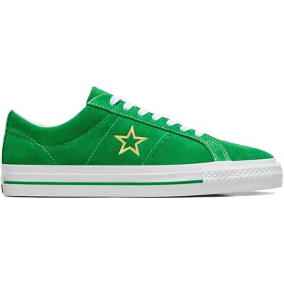 Converse One Star Pro Velúrszárú Zöld - Gördeszkázók Cipo - Ütéscsillapítás Converse One Star Pro Velúrszárú Zöld - Gördeszkázók Cipo - Ütéscsillapítás