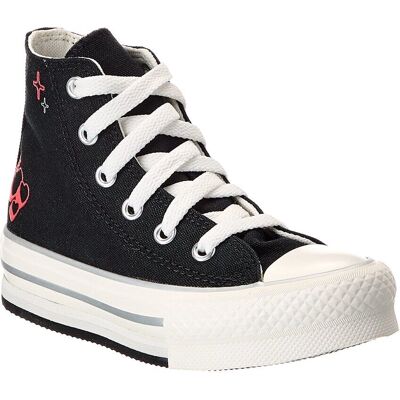 Converse Scarpe con Piattaforma e Stampa a Cuore - Scarpe Converse Scarpe con Piattaforma e Stampa a Cuore - Scarpe
