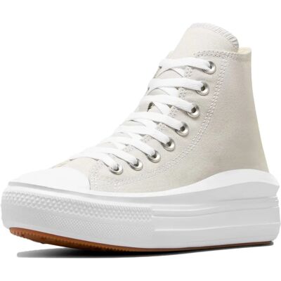 Converse Chuck Taylor All Star Move Plattform-Sneaker - Weiß/Schwarz - Größe US 7.5 - Damen Converse Chuck Taylor All Star Move Plattform-Sneaker - Weiß/Schwarz - Größe US 7.5 - Damen