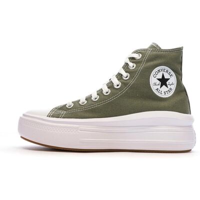 Converse Sneakers verdi Chuck Taylor All Star Move Hi - Scarpe Converse Sneakers verdi Chuck Taylor All Star Move Hi - Scarpe