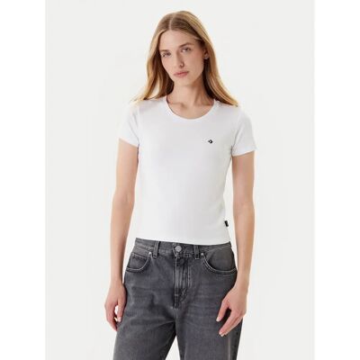 Damska Slim Jersey T-Shirt Converse - T-Shirt Damska Slim Jersey T-Shirt Converse - T-Shirt