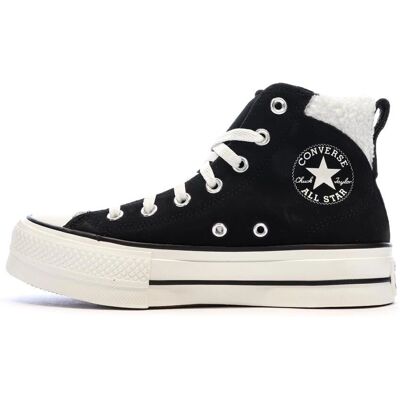 Converse Chuck Taylor Puff Lift Hi Schwarze Turnschuhe - Sneakers Converse Chuck Taylor Puff Lift Hi Schwarze Turnschuhe - Sneakers