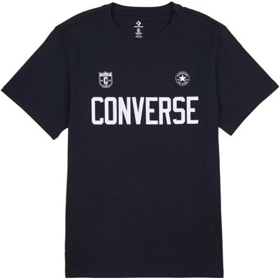 CONVERSE T-Shirt Schwarz L 100% Baumwolle - T-Shirt CONVERSE T-Shirt Schwarz L 100% Baumwolle - T-Shirt