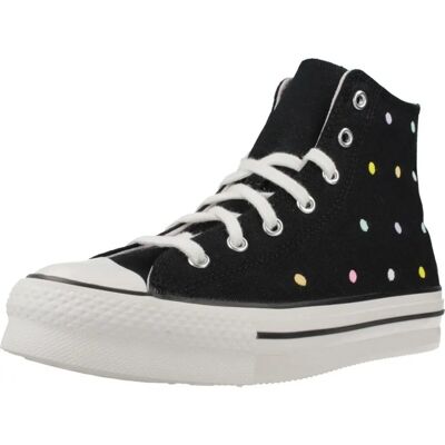 Converse Chuck Taylor All Star EVA Lift, Gr. 30, schwarz, vintage weiß, egret, Synthetik, Textil, sportlich, Schuhe Converse Chuck Taylor All Star EVA Lift, Gr. 30, schwarz, vintage weiß, egret, Synthetik, Textil, sportlich, Schuhe