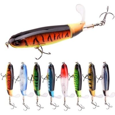 Marque 11cm 15G Leurres de pêche flottants - Publicité Marque 11cm 15G Leurres de pêche flottants - Publicité