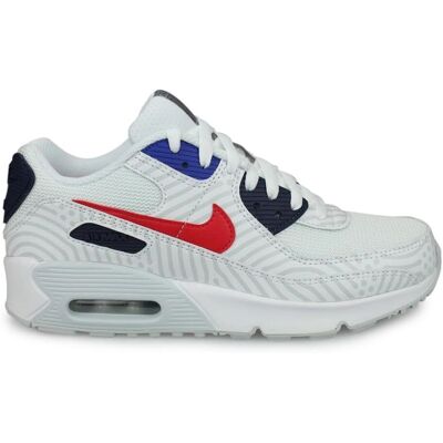 Nike Childrens Air Max 90 Gs White Trainers - Size UK 3.5 Nike Childrens Air Max 90 Gs White Trainers - Size UK 3.5