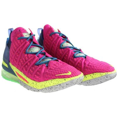Nike LeBron XVIII - Różowe Trampki - Los Angeles By Night Nike LeBron XVIII - Różowe Trampki - Los Angeles By Night