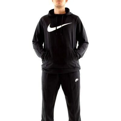 Felpa con cappuccio Nike Drifit CZ2425010 - Uomo - Nero Felpa con cappuccio Nike Drifit CZ2425010 - Uomo - Nero