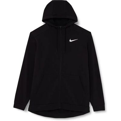 Nike Homme Sweat à Capuche Full-Zip Dri-FIT Noir - Publicité Nike Homme Sweat à Capuche Full-Zip Dri-FIT Noir - Publicité