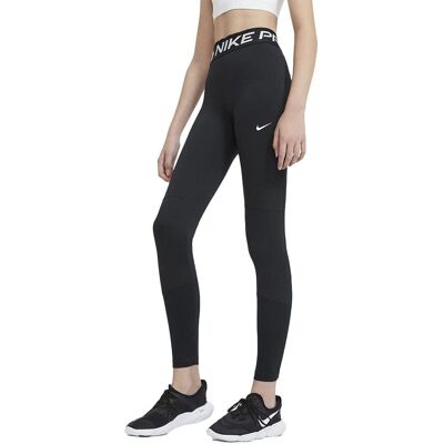 Nike Pro Mädchen Leggings - Schwarz/Weiß - XS - Trainingshosen Nike Pro Mädchen Leggings - Schwarz/Weiß - XS - Trainingshosen