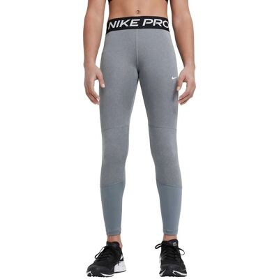 Nike Pro G Tight Kinder Leggings - Grau, 75 % recyceltes Polyester Nike Pro G Tight Kinder Leggings - Grau, 75 % recyceltes Polyester