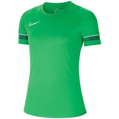 Nike Academy 21 SS Top Mujeres - Verde Claro - Camiseta Nike Academy 21 SS Top Mujeres - Verde Claro - Camiseta