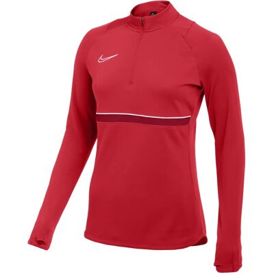 Nike Donna Rosso Allenamento Calcio Tutto l’Anno con Zip Nike Donna Rosso Allenamento Calcio Tutto l’Anno con Zip