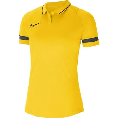 Nike - Dry Academy 21 SS Polo - Yellow/Black - XS - Polo shirt Nike - Dry Academy 21 SS Polo - Yellow/Black - XS - Polo shirt