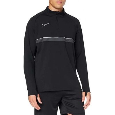 Nike CW6110014 Schwarzes Training-Sweatshirt - Ganzjährig Nike CW6110014 Schwarzes Training-Sweatshirt - Ganzjährig
