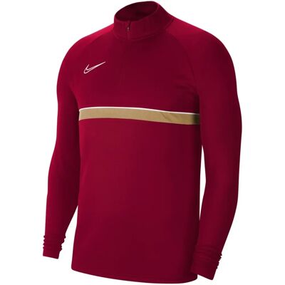 Nike Heren Burgundy Dri-FIT Trainingstrui - Het hele jaar Nike Heren Burgundy Dri-FIT Trainingstrui - Het hele jaar