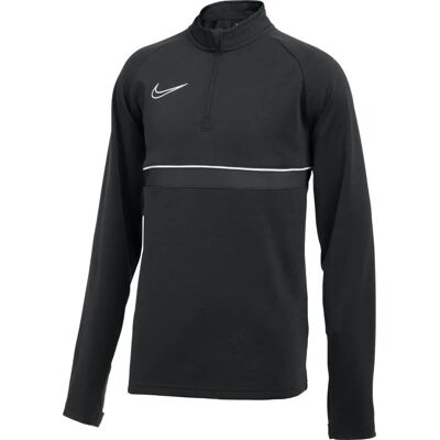 Nike Academy 21 Drill Top Jr - Unisexe - Noir/Blanc - XS - Hauts - Publicité Nike Academy 21 Drill Top Jr - Unisexe - Noir/Blanc - XS - Hauts - Publicité
