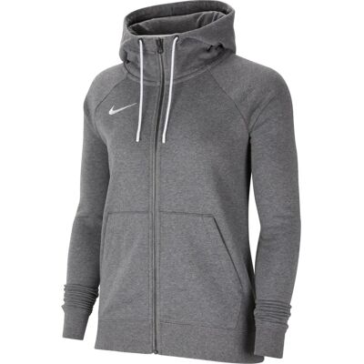 Nike Heather Grey Full Zip Hoodie voor Dames - Hoodie Nike Heather Grey Full Zip Hoodie voor Dames - Hoodie