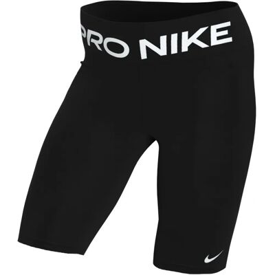 Nike Pro 365 Shorts donna 8" Nero/Bianco - Pantaloni Nike Pro 365 Shorts donna 8" Nero/Bianco - Pantaloni