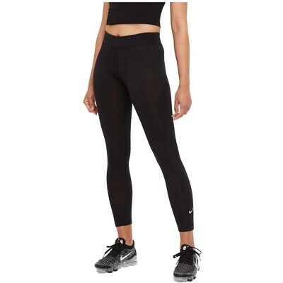 Leggings Esenciales de Nike para Mujer - Negro/Blanco - XS Leggings Esenciales de Nike para Mujer - Negro/Blanco - XS