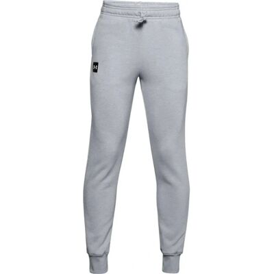 Pantalons de survêtement pour garçons Under Armour Rival Fleece - Gris - Coupe classique - Joggers - Publicité Pantalons de survêtement pour garçons Under Armour Rival Fleece - Gris - Coupe classique - Joggers - Publicité