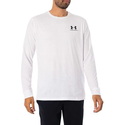 Tricou cu mânecă lungă Under Armour Model L - Alb - Tricou Tricou cu mânecă lungă Under Armour Model L - Alb - Tricou