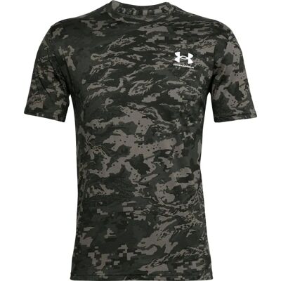 Koszulka Camo ABC Męska Under Armour - Okrągły dekolt, Krótkie rękawy, Zielony Koszulka Camo ABC Męska Under Armour - Okrągły dekolt, Krótkie rękawy, Zielony