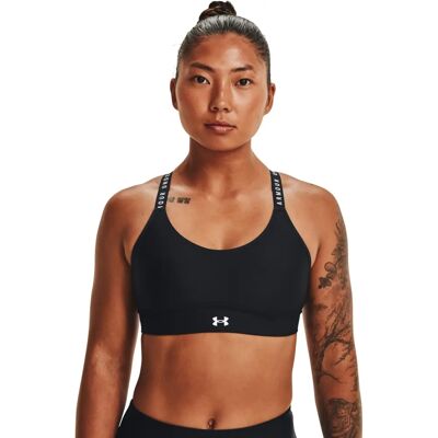 Under Armour Infinity Mid Covered Sports Bra - Medium-Impact Support Under Armour Infinity Mid Covered Sports Bra - Medium-Impact Support