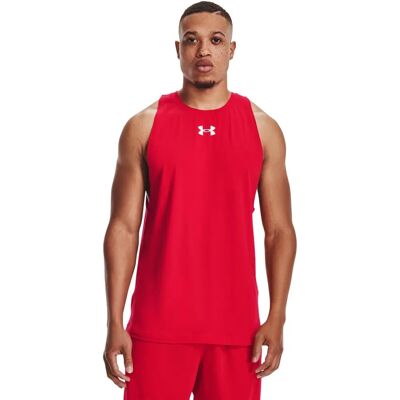 Under Armour UA Baseline Tanktop (1361901) - (1361901-600) röd/vit Under Armour UA Baseline Tanktop (1361901) - (1361901-600) röd/vit